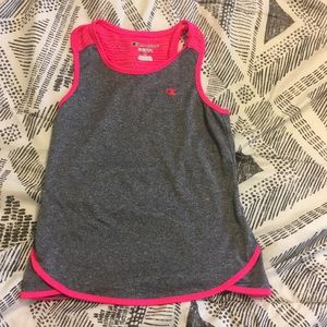 Girls champion workout tank top